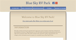 Desktop Screenshot of blueskypreston.com