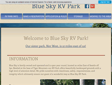 Tablet Screenshot of blueskypreston.com